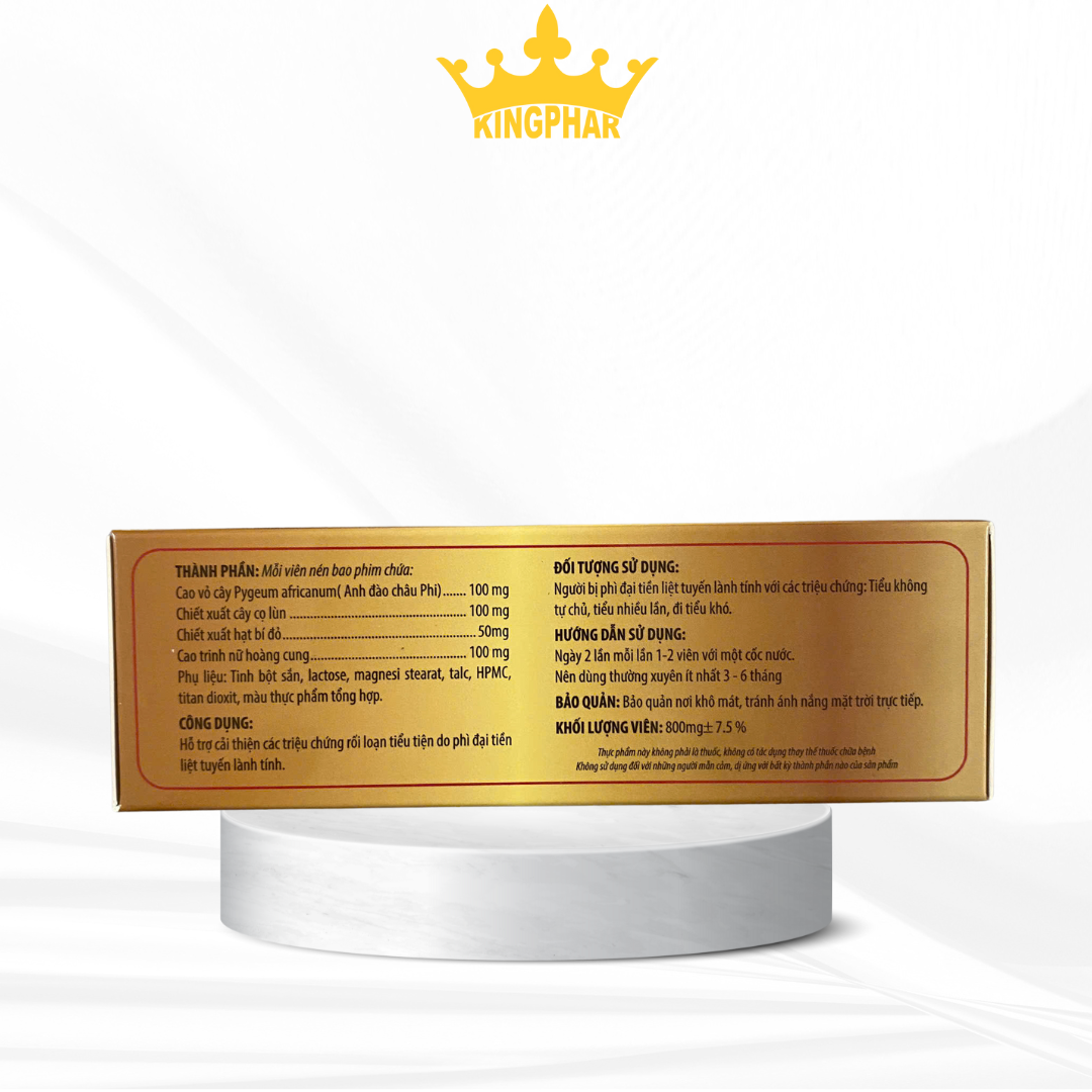 PYGEUM - TIỀN LIỆT TUYẾN KINGPHAR